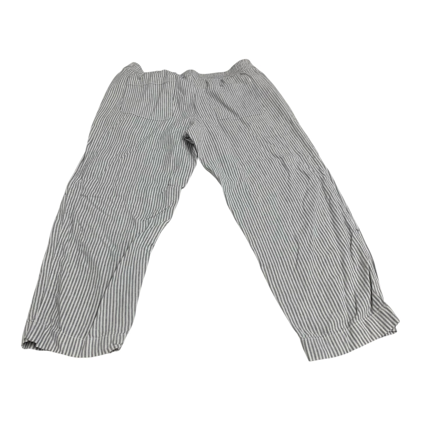 Pants Linen By Old Navy In Striped Pattern, Size: L