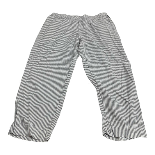 Pants Linen By Old Navy In Striped Pattern, Size: L