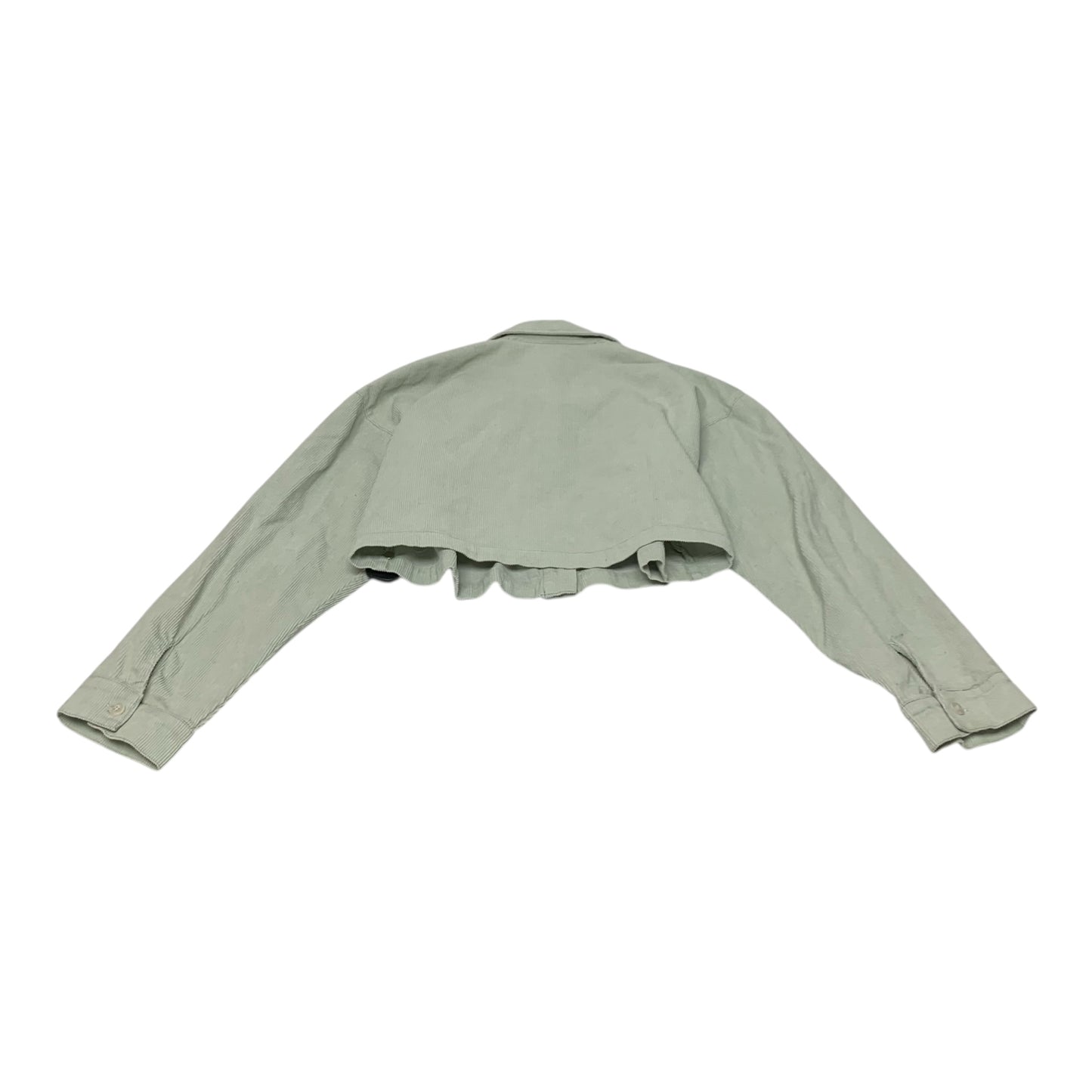 Jacket Shirt By Grey Bandit In Green, Size: M