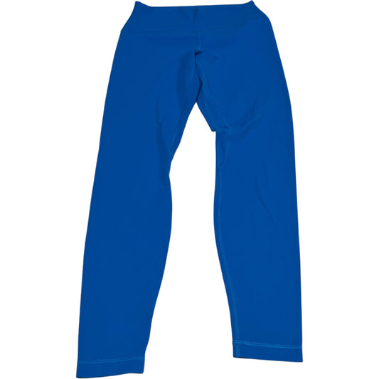 Athletic Leggings By Lululemon In Blue, Size: M