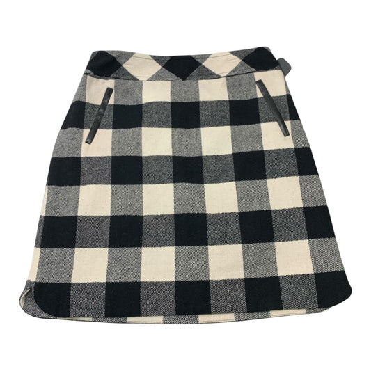 Skirt Mini & Short By Talbots In Black & White, Size: S