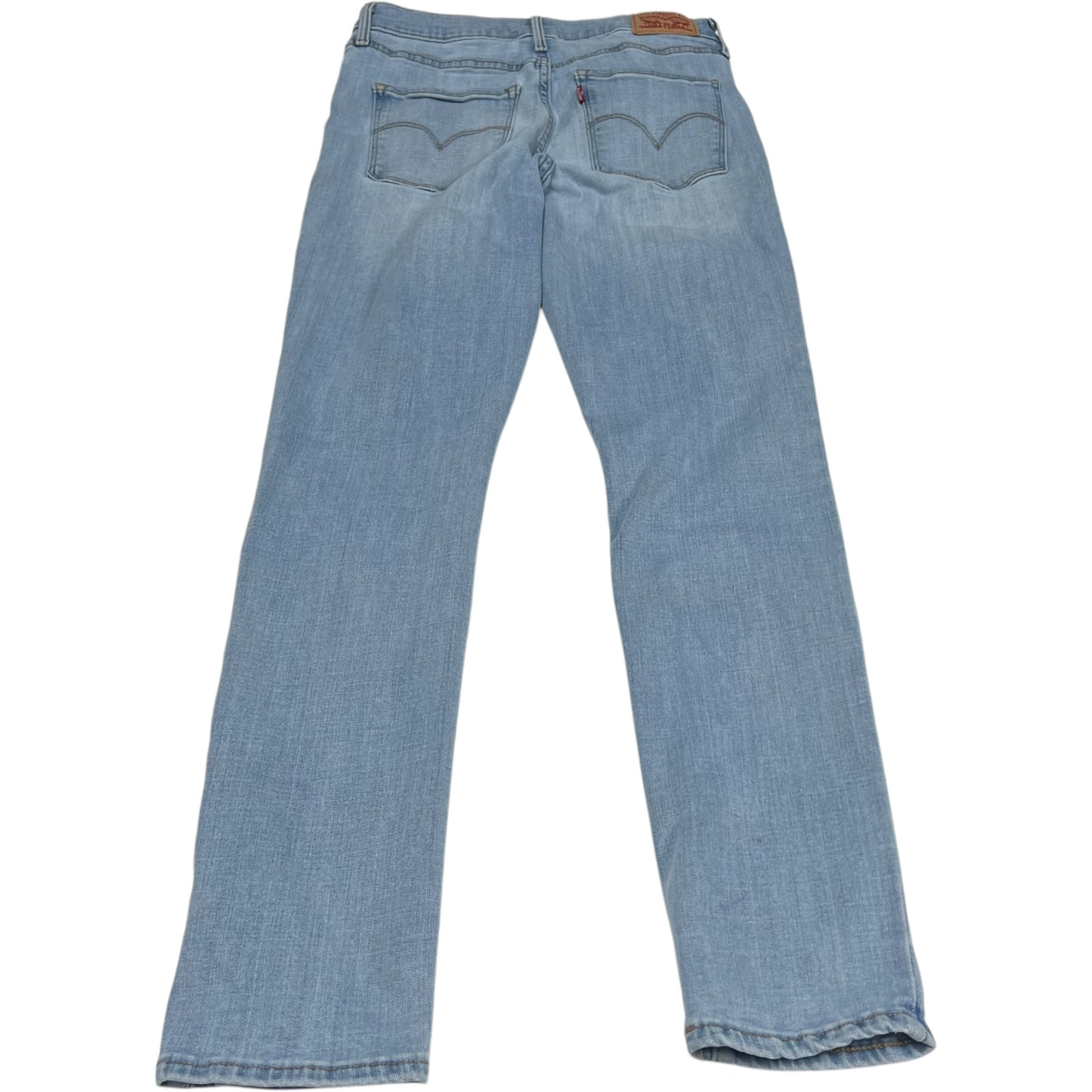 Jeans Skinny By Levis In Blue Denim, Size: 6