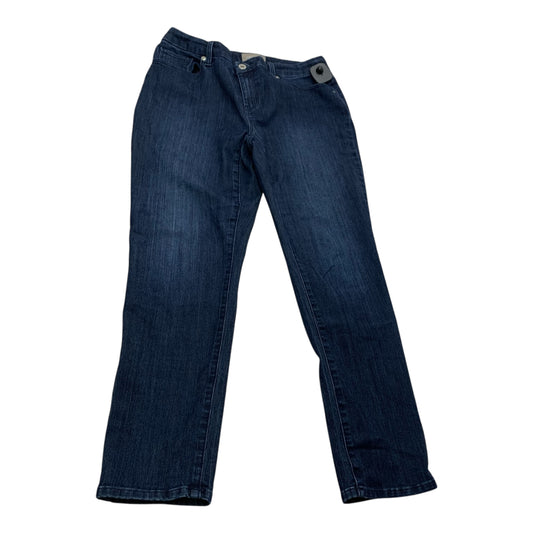 Jeans Skinny By Chic In Blue Denim, Size: 0