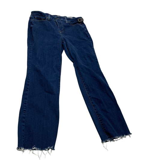 Jeans Straight By Not Your Daughters Jeans In Blue Denim, Size: 14