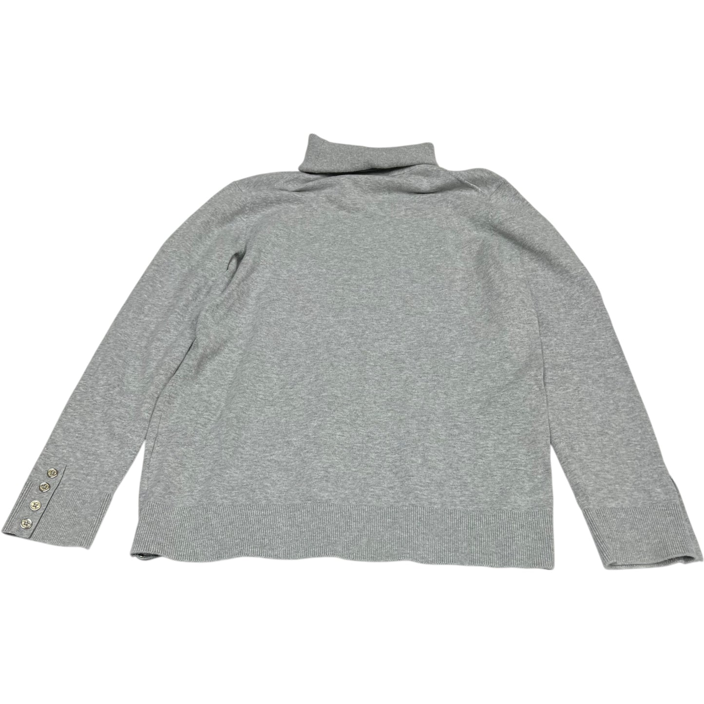 Top Long Sleeve By Tommy Hilfiger In Grey, Size: L