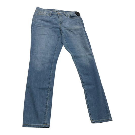 Jeans Skinny By Universal Thread In Blue Denim, Size: 4