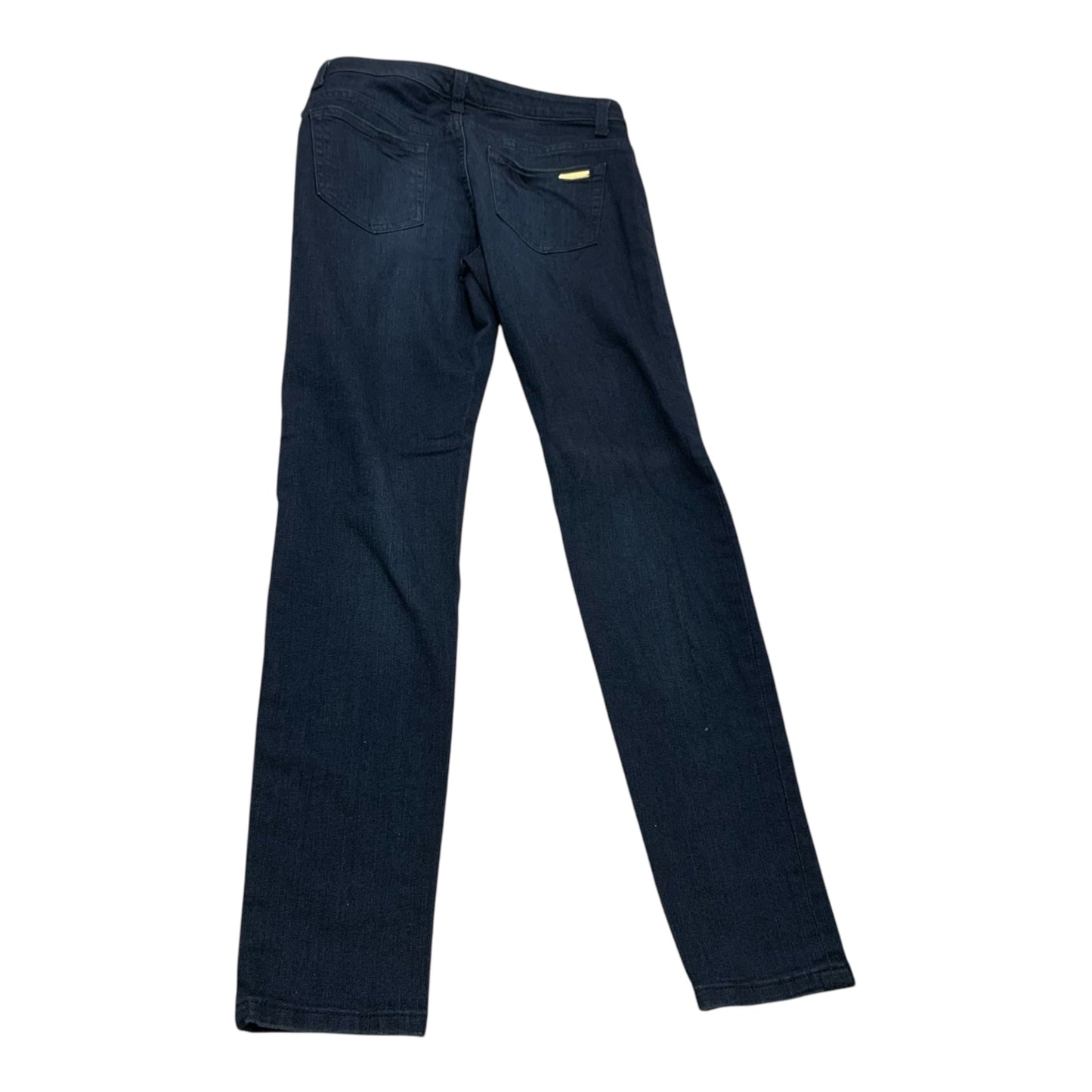 Jeans Skinny By Michael By Michael Kors In Blue Denim, Size: 4