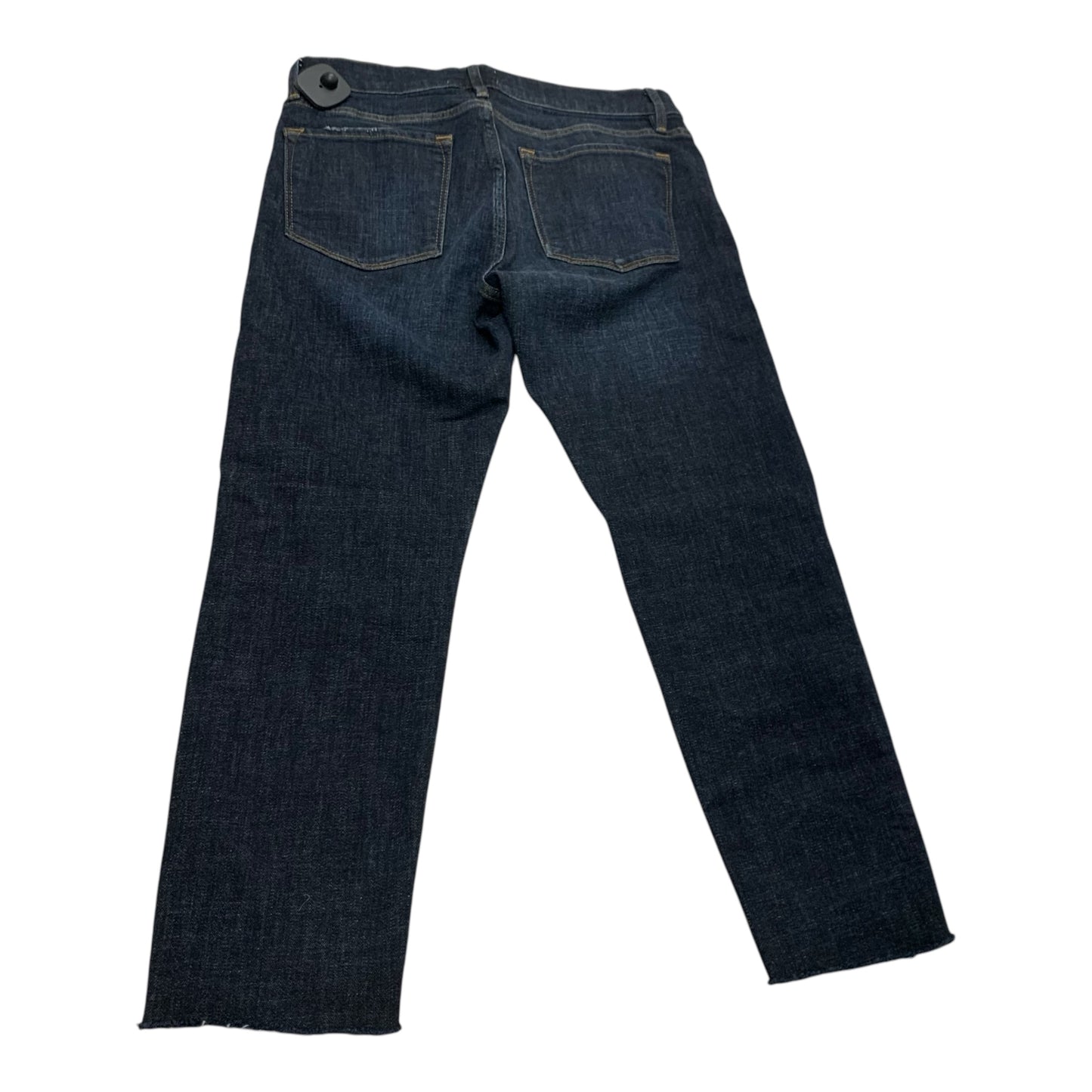 Jeans Cropped By Frame In Blue Denim, Size: 2