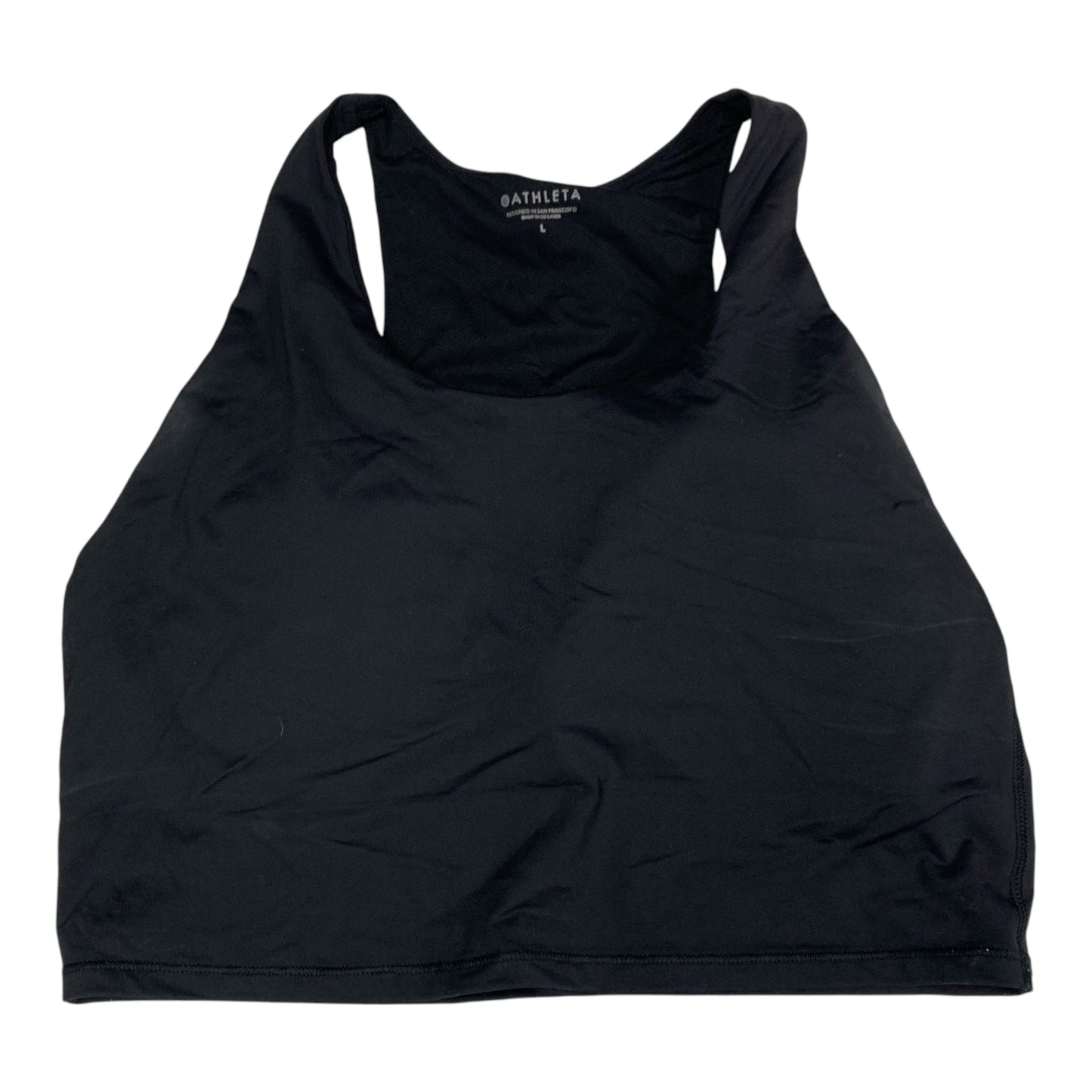 Athletic Tank Top By Athleta In Black, Size: L