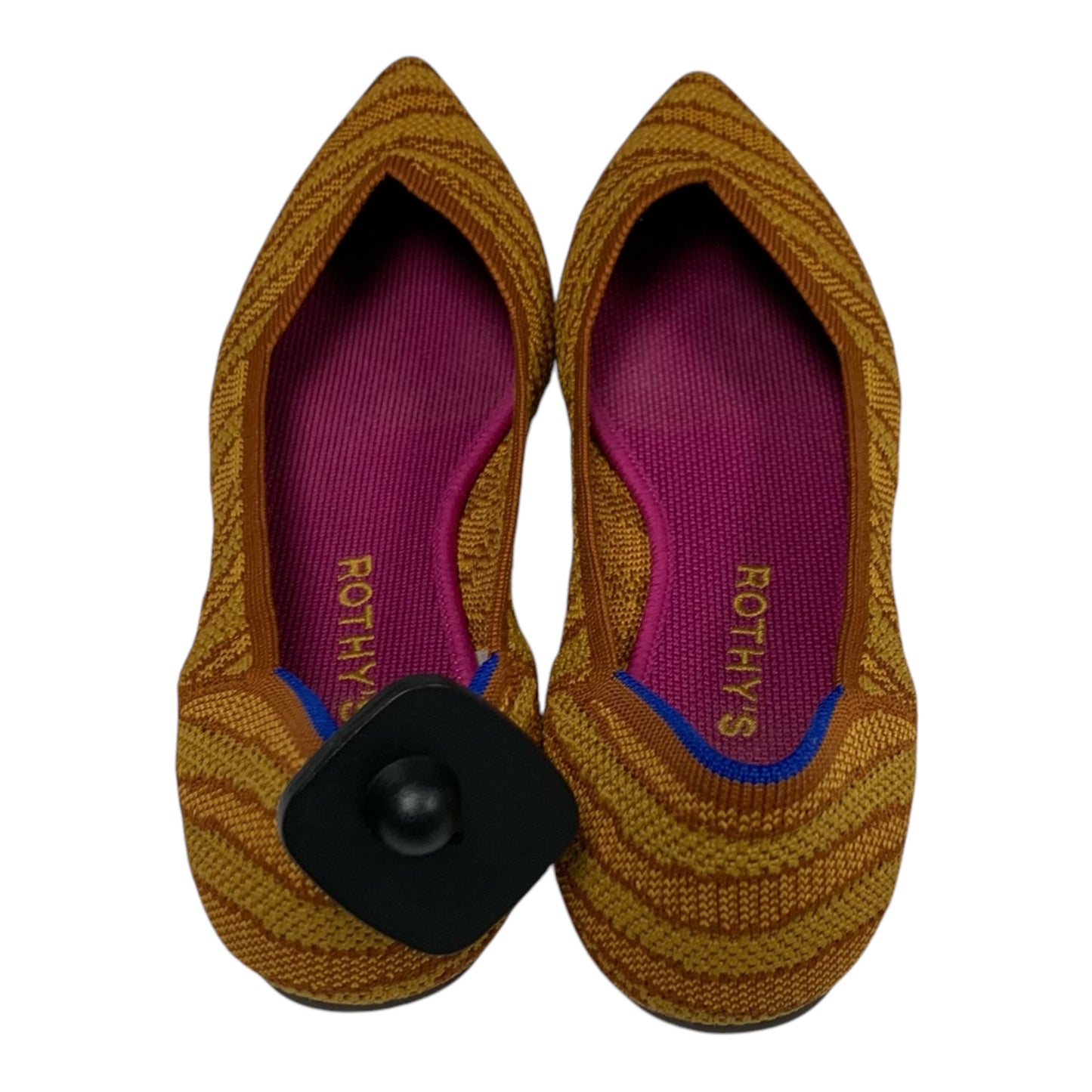 Shoes Flats By Rothys Designer  In Yellow, Size: 8.5