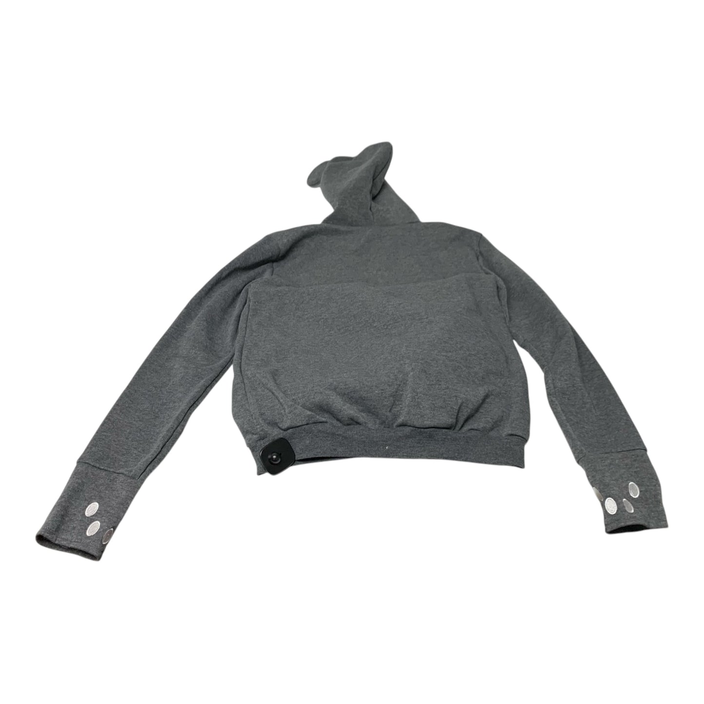 Sweatshirt Hoodie By Clothes Mentor In Grey, Size: S