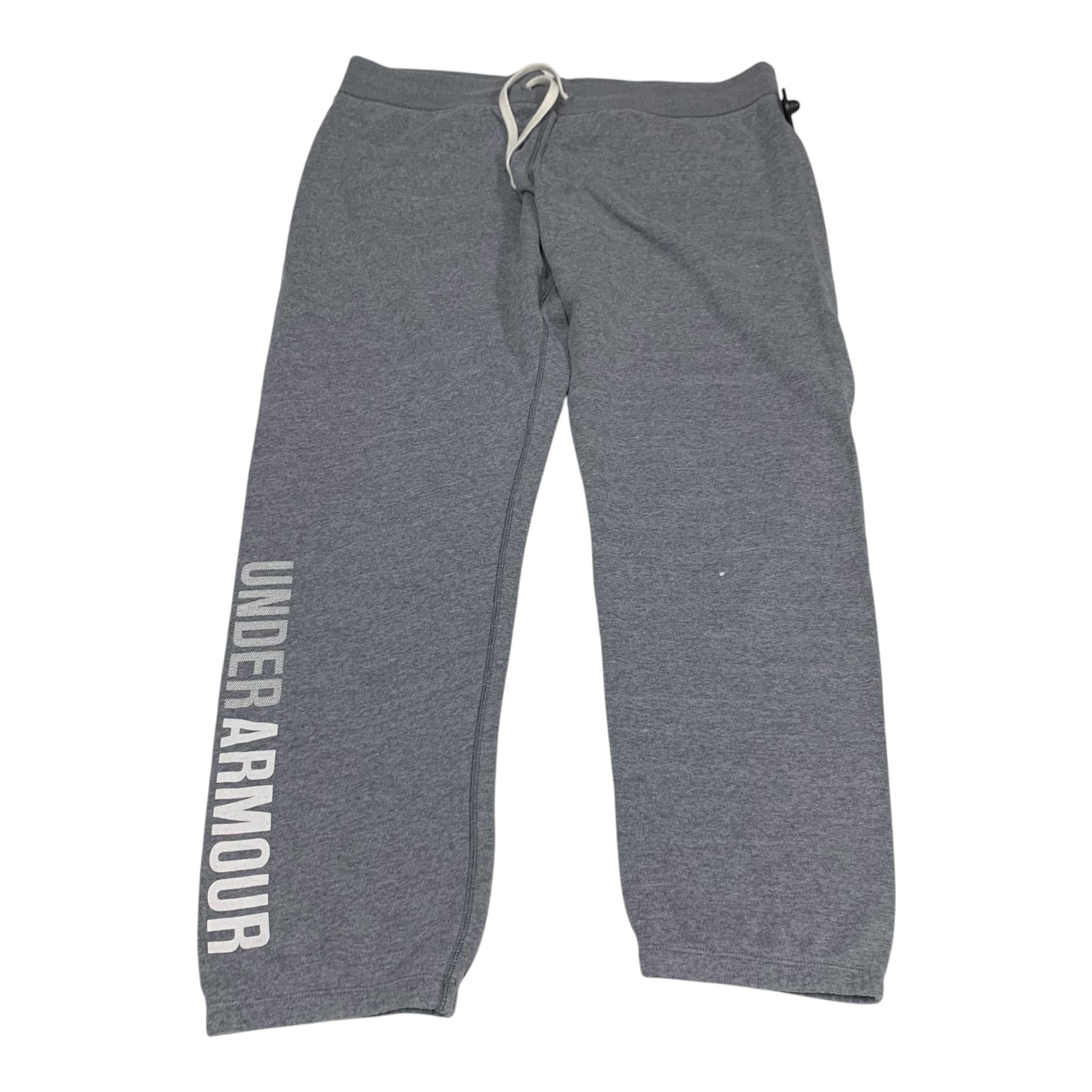 Athletic Pants By Under Armour In Grey, Size: Xl