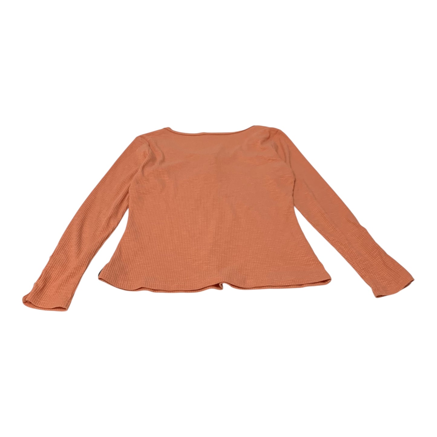 Top Long Sleeve By Clothes Mentor In Orange, Size: S