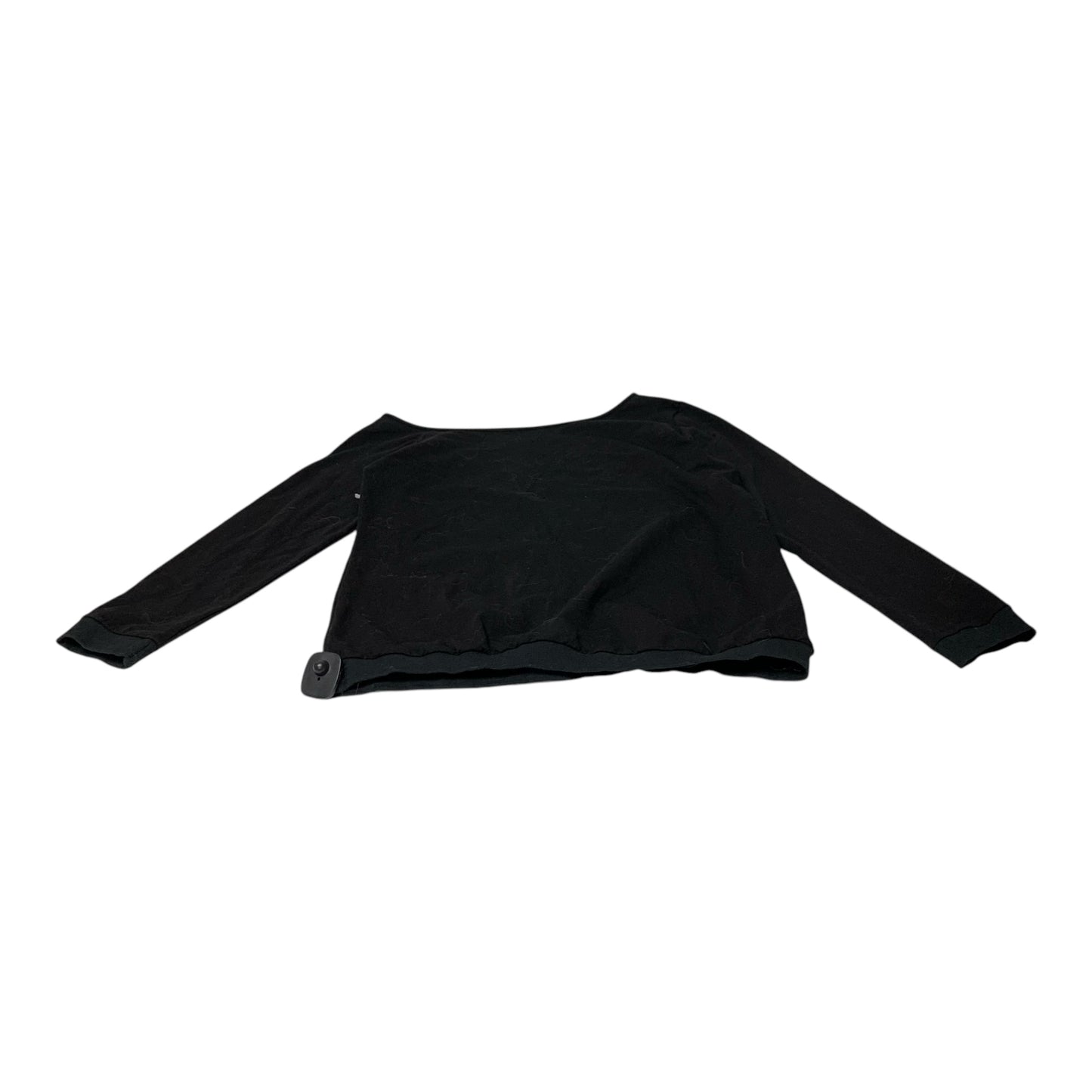 Top Long Sleeve By Magic MK In Black, Size: L