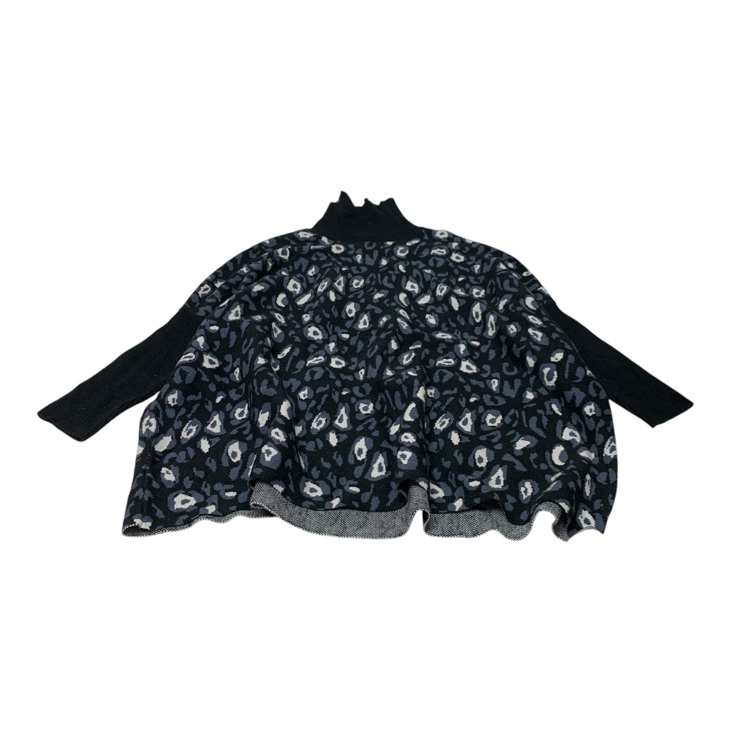Sweater By Limited In Black & Blue, Size: Xl
