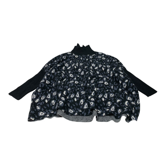 Sweater By Limited In Black & Blue, Size: Xl