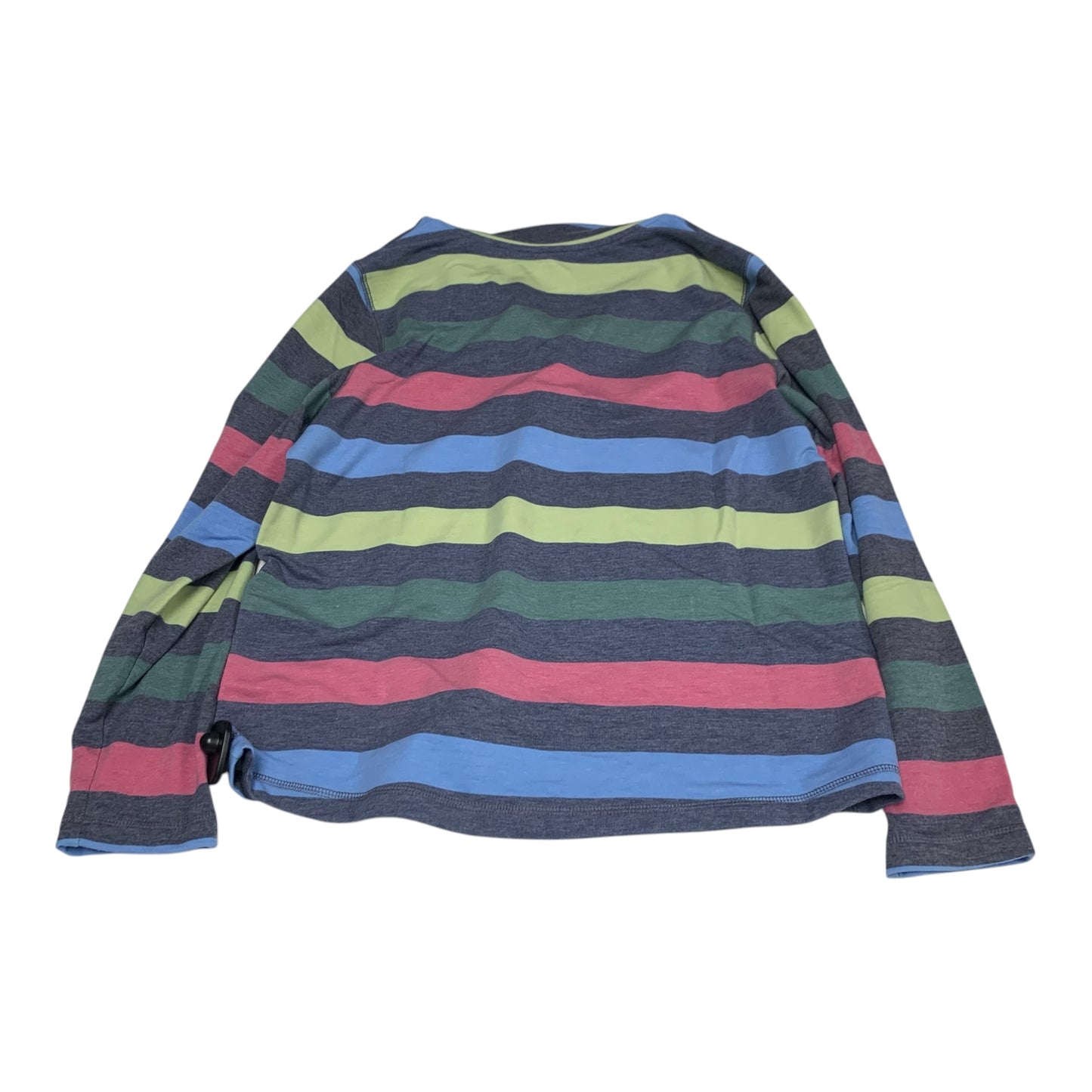 Top Long Sleeve By Croft And Barrow In Striped Pattern, Size: L