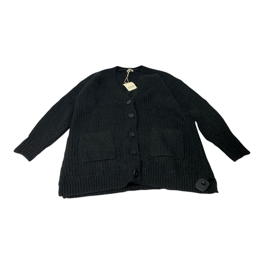 Sweater Cardigan By Ana In Black, Size: M