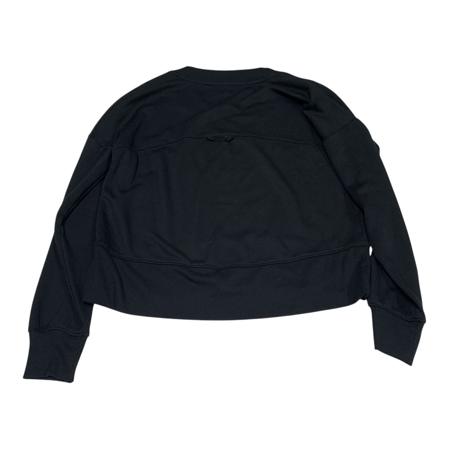 Athletic Sweatshirt Crewneck By Tek Gear In Black, Size: S