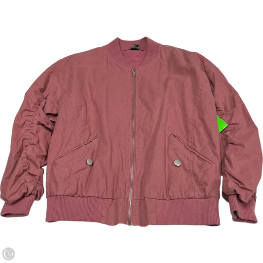 Jacket Other By Forever 21 In Pink, Size: S