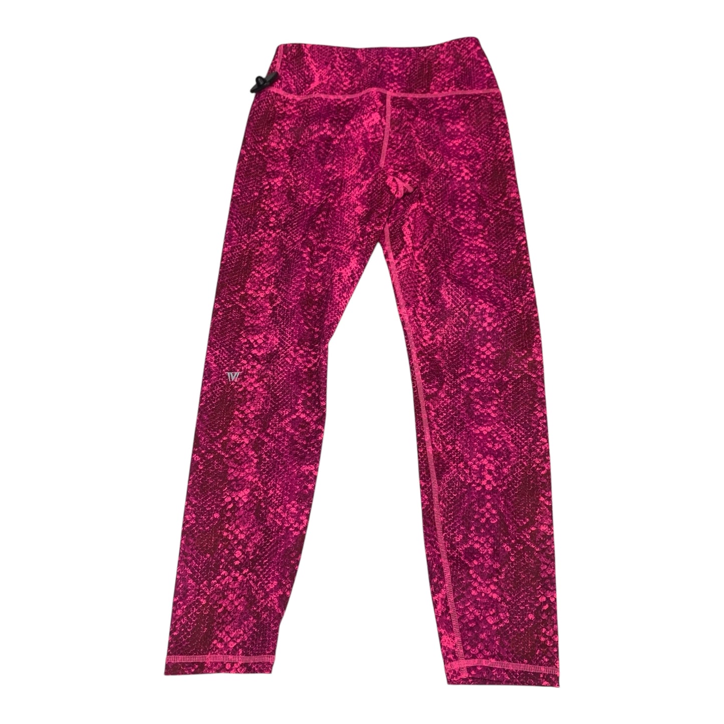 Athletic Leggings Capris By Ivl Collective In Pink, Size: M