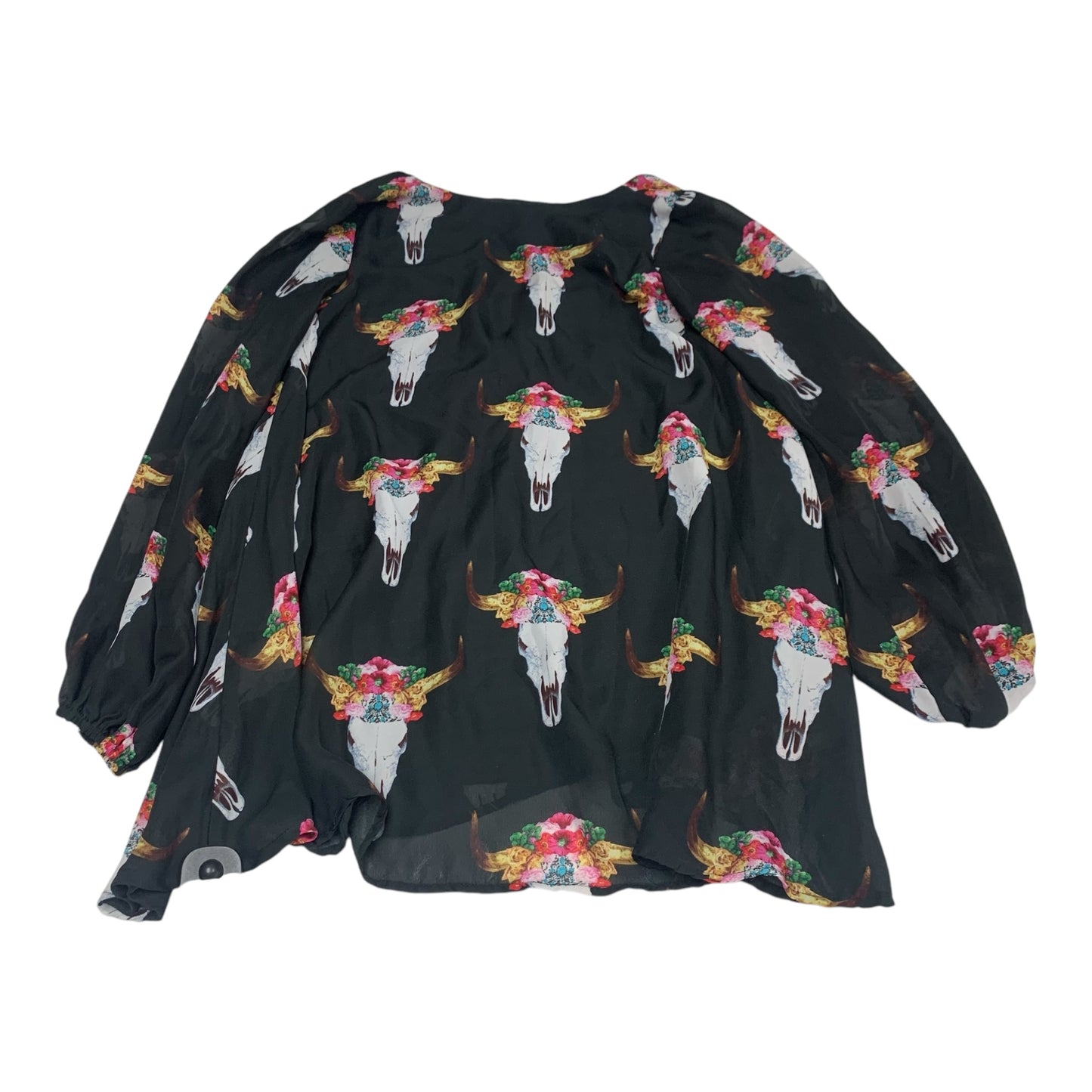 Top Long Sleeve By Show Me Your Mumu In Black, Size: S