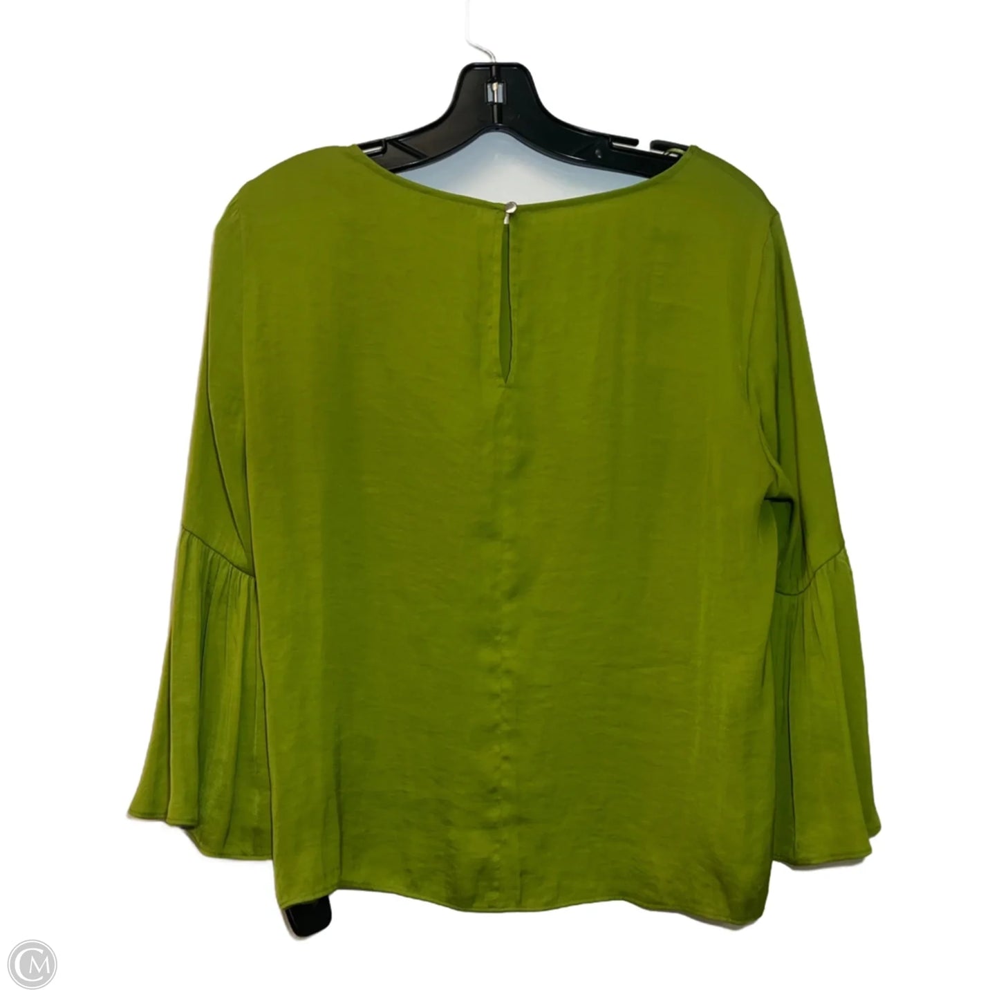 Top Long Sleeve By Vince Camuto In Green, Size: S