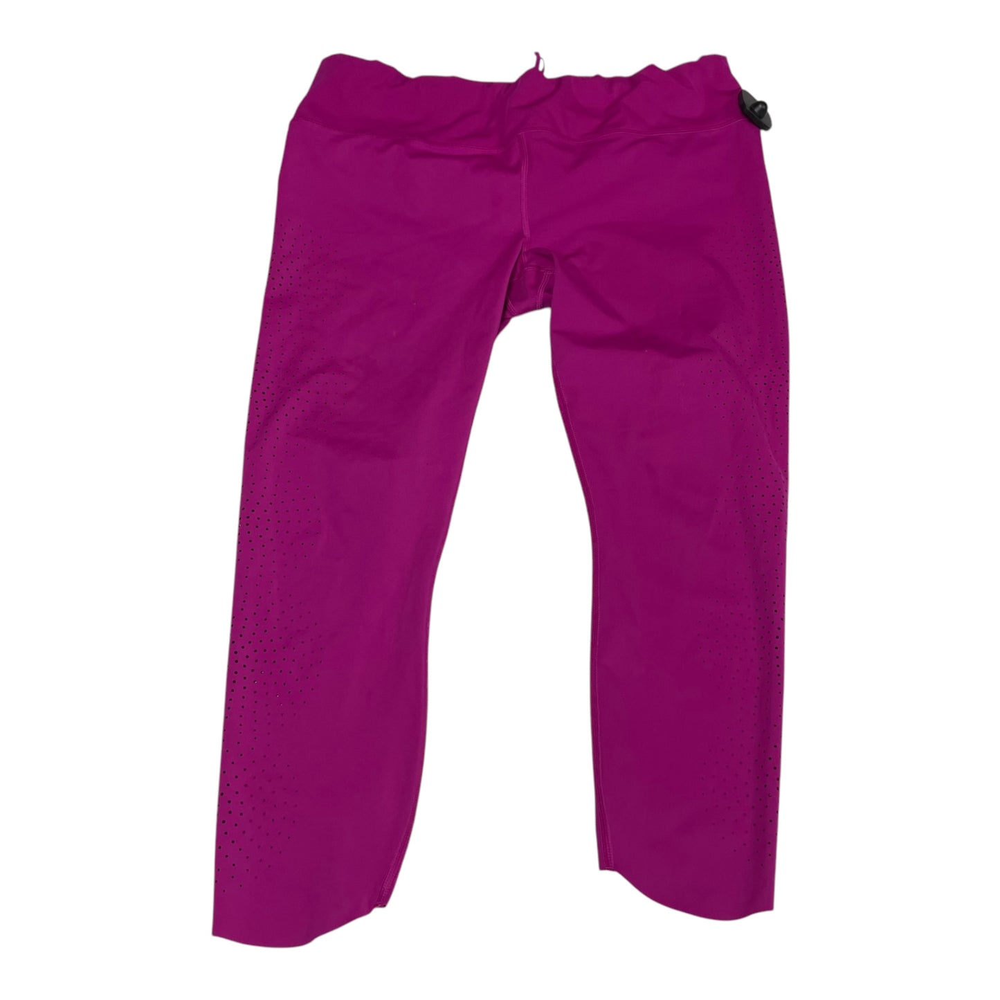 Athletic Leggings Capris By Athleta In Pink, Size: L