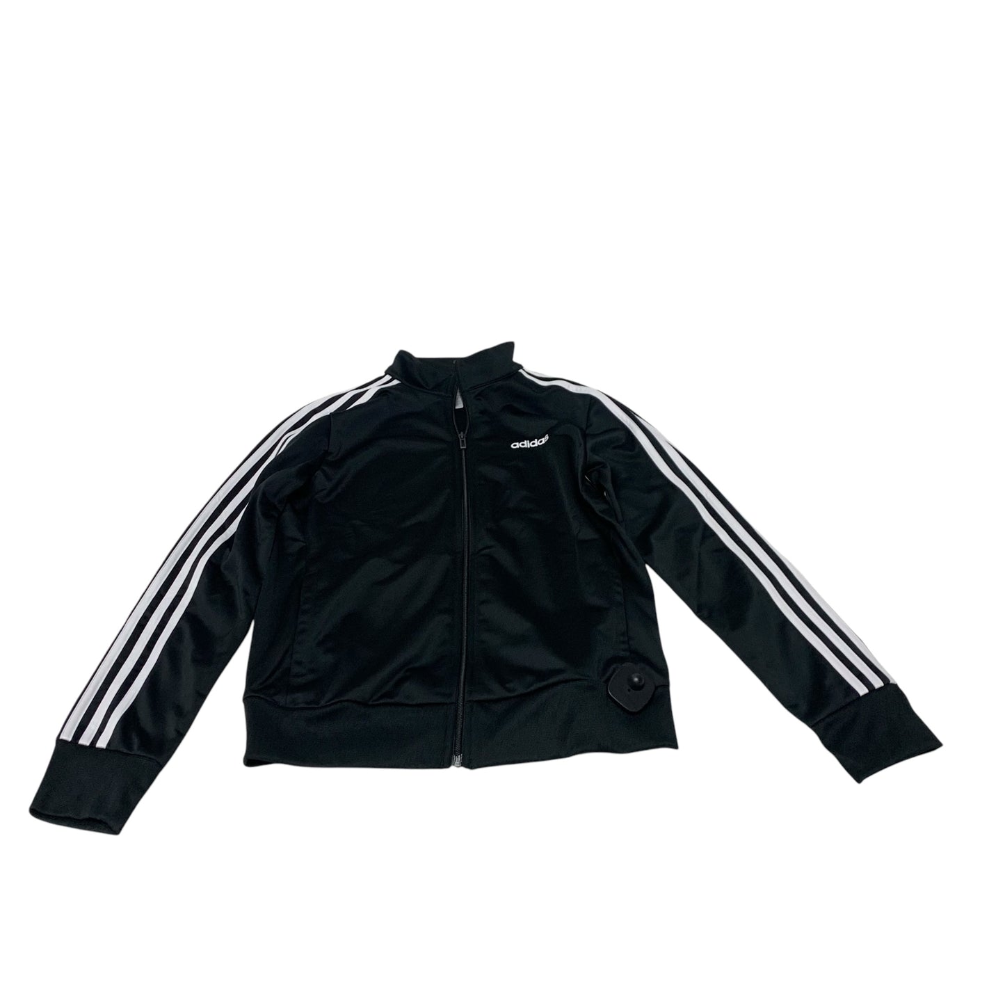 Athletic Jacket By Adidas In Black, Size: M