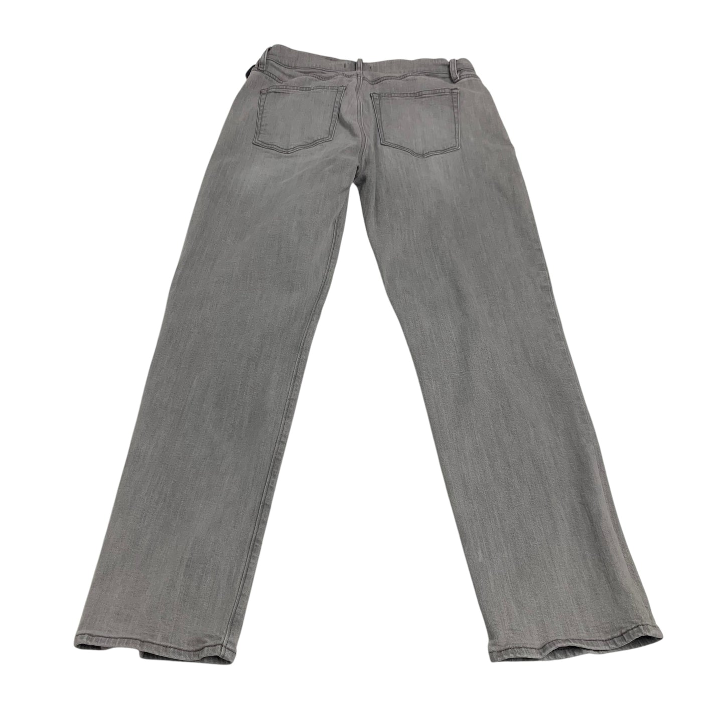 Jeans Straight By Loft In Grey Denim, Size: 6