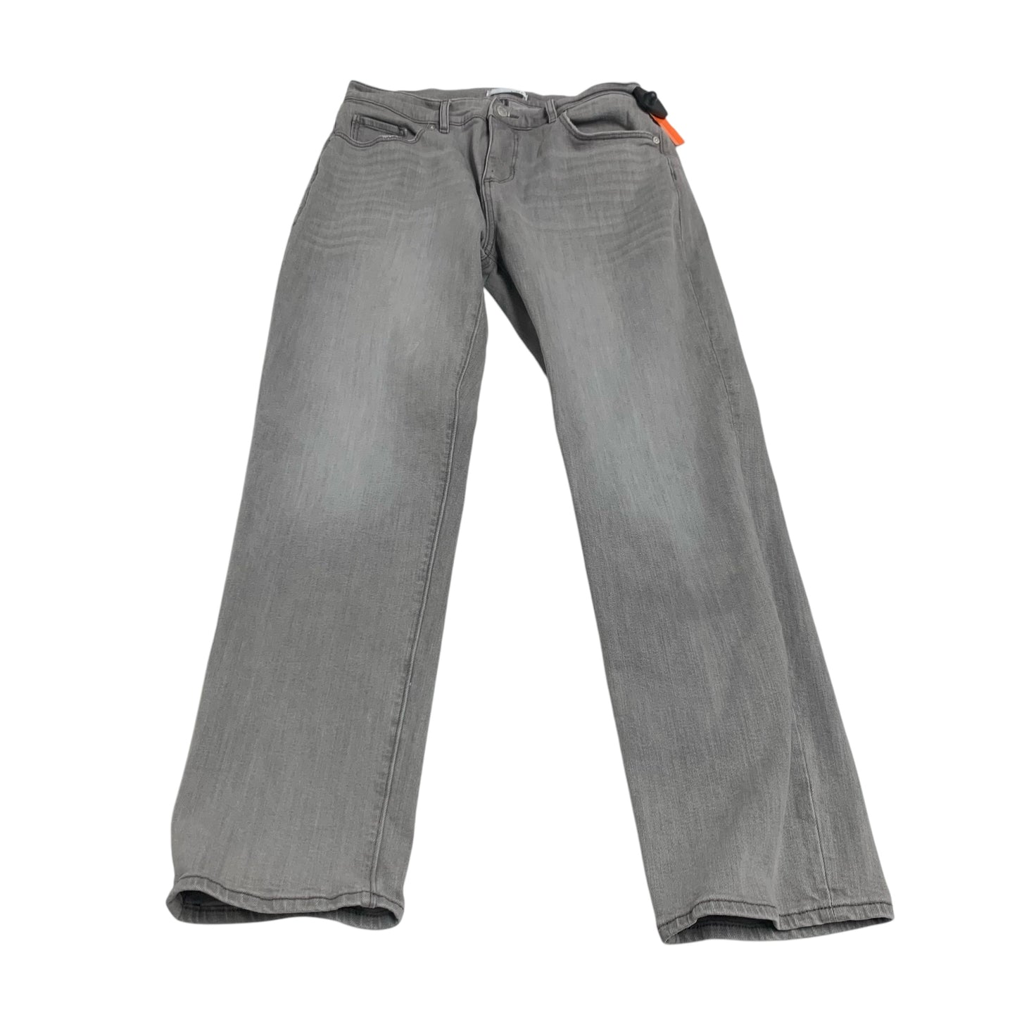 Jeans Straight By Loft In Grey Denim, Size: 6