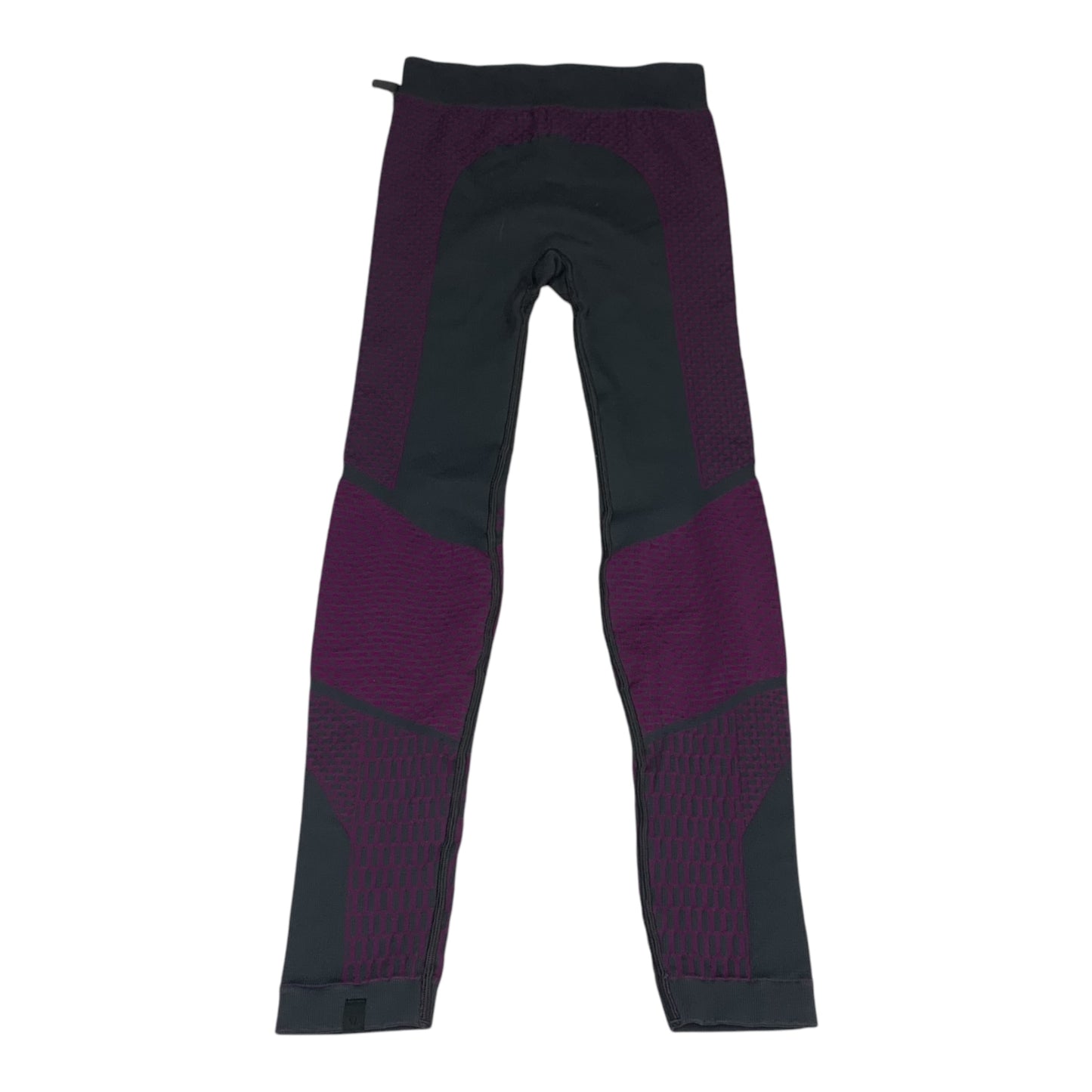 Athletic Leggings By Lululemon In Grey & Purple, Size: S