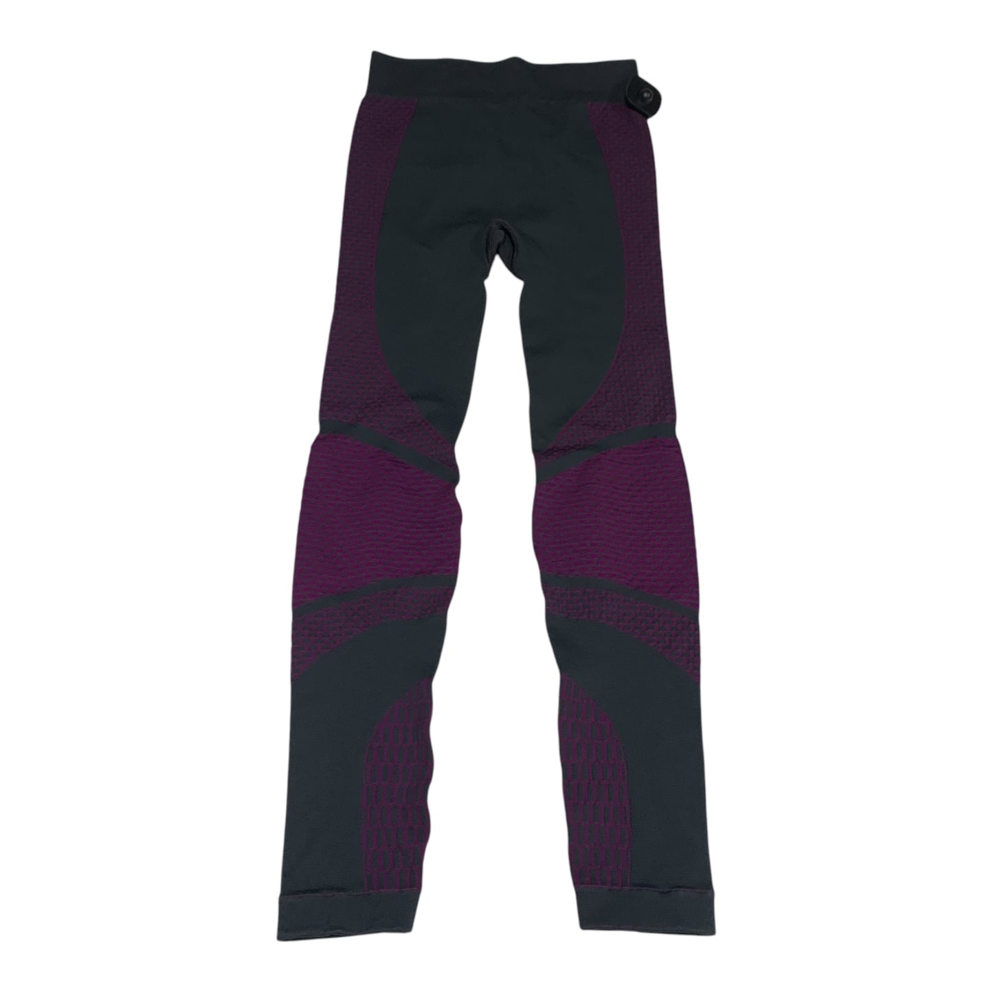 Athletic Leggings By Lululemon In Grey & Purple, Size: S