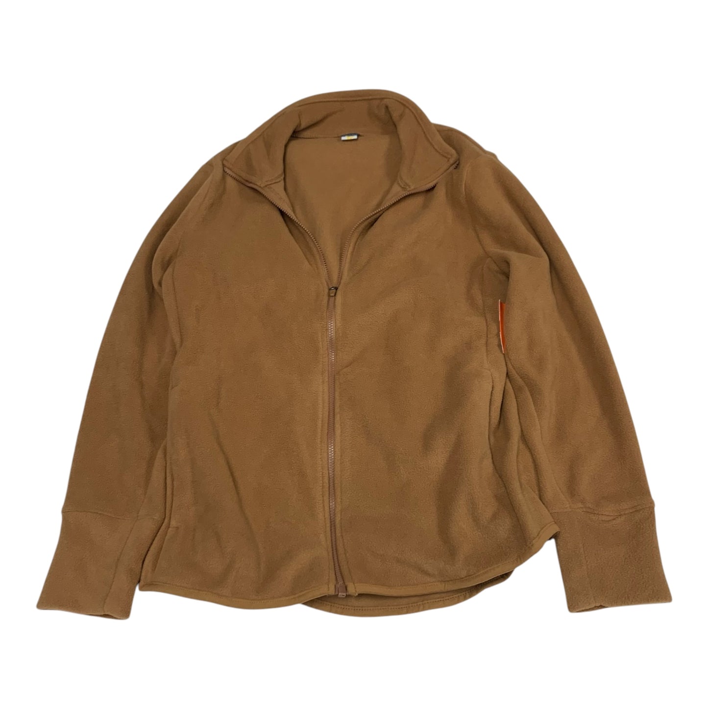 Jacket Fleece By Old Navy In Tan, Size: Sp