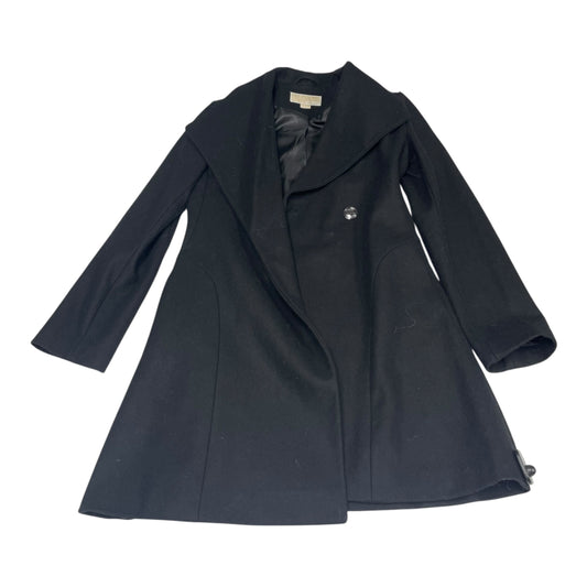 Coat Wool By Michael By Michael Kors In Black, Size: Xs