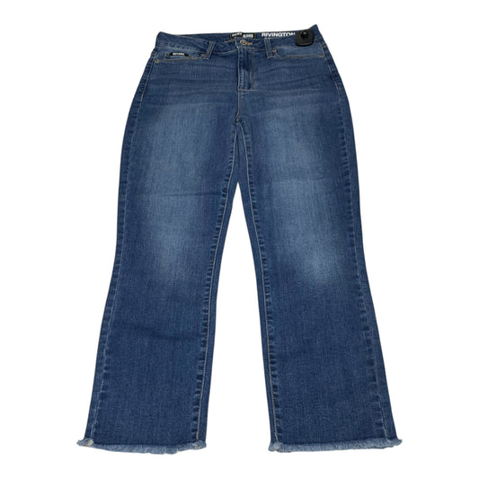 Jeans Straight By Dkny In Blue Denim, Size: 4