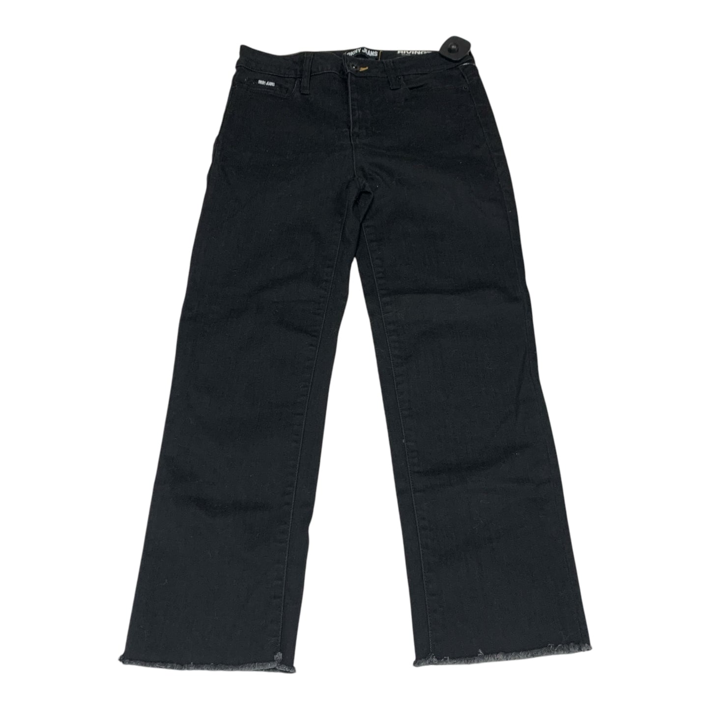 Jeans Skinny By Dkny In Black Denim, Size: 4