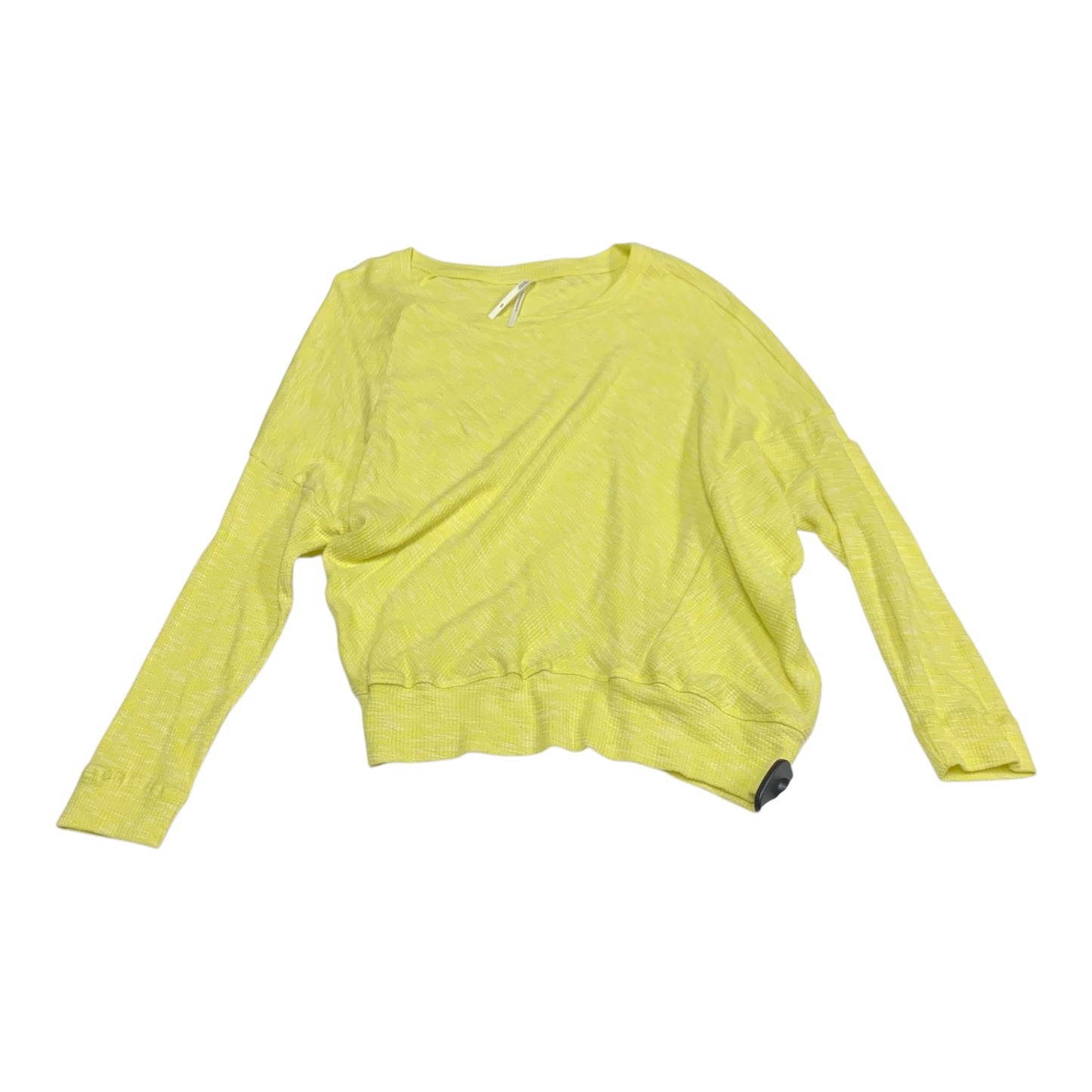 Top Long Sleeve By Anthropologie In Yellow, Size: Xsp