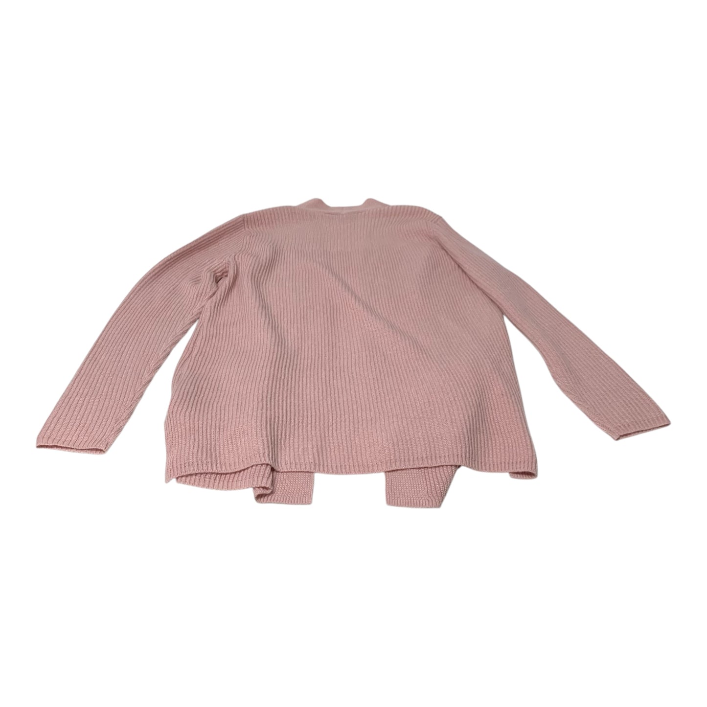 Sweater Cardigan By Apt 9 In Pink, Size: 1x