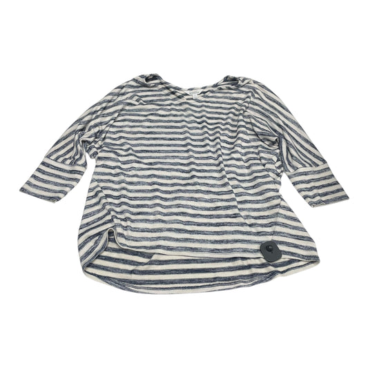 Top Long Sleeve By Market & Spruce In Striped Pattern, Size: Xl