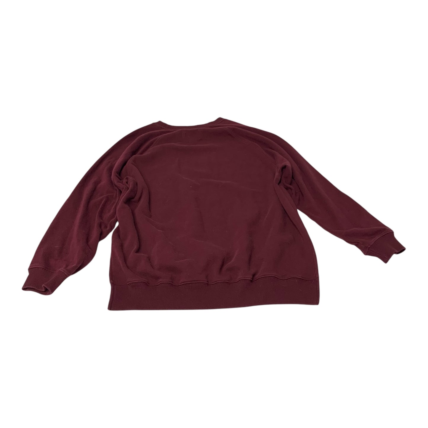 Sweatshirt Crewneck By American Eagle In Red, Size: S