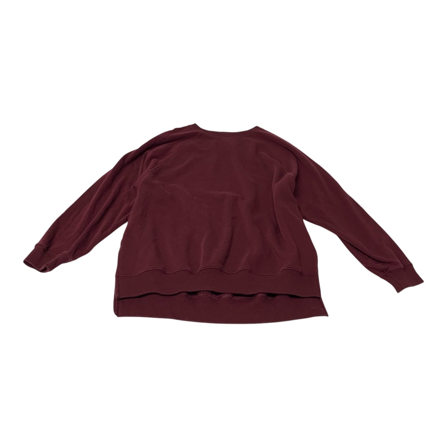 Sweatshirt Crewneck By American Eagle In Red, Size: S