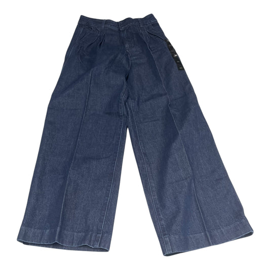 Jeans Wide Leg By Banana Republic In Blue Denim, Size: 2