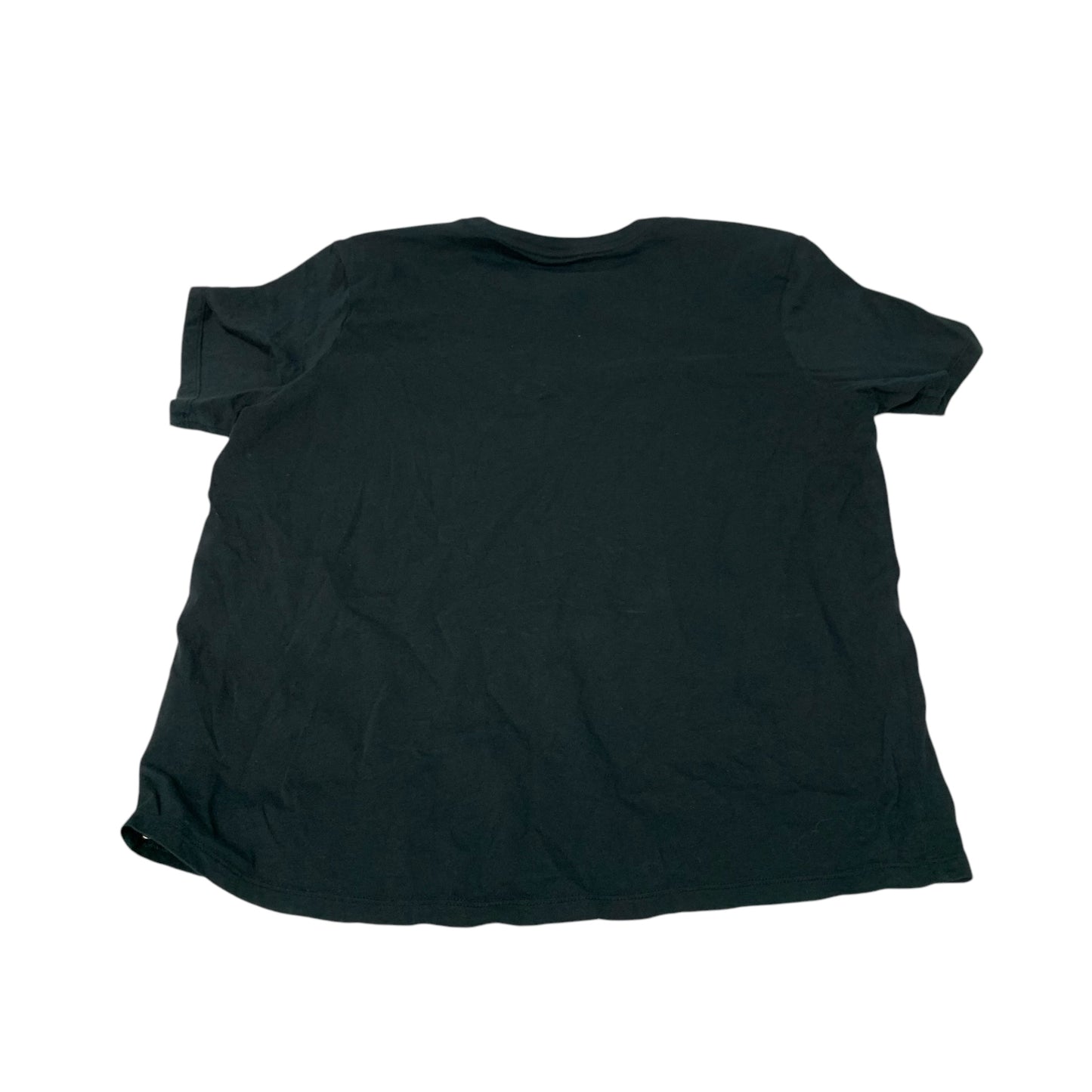 Athletic Top Short Sleeve By Nike Apparel In Black, Size: L