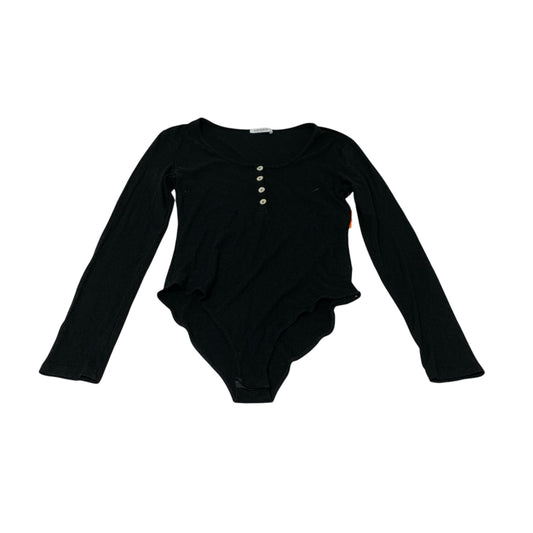 Bodysuit By Clothes Mentor In Black, Size: L