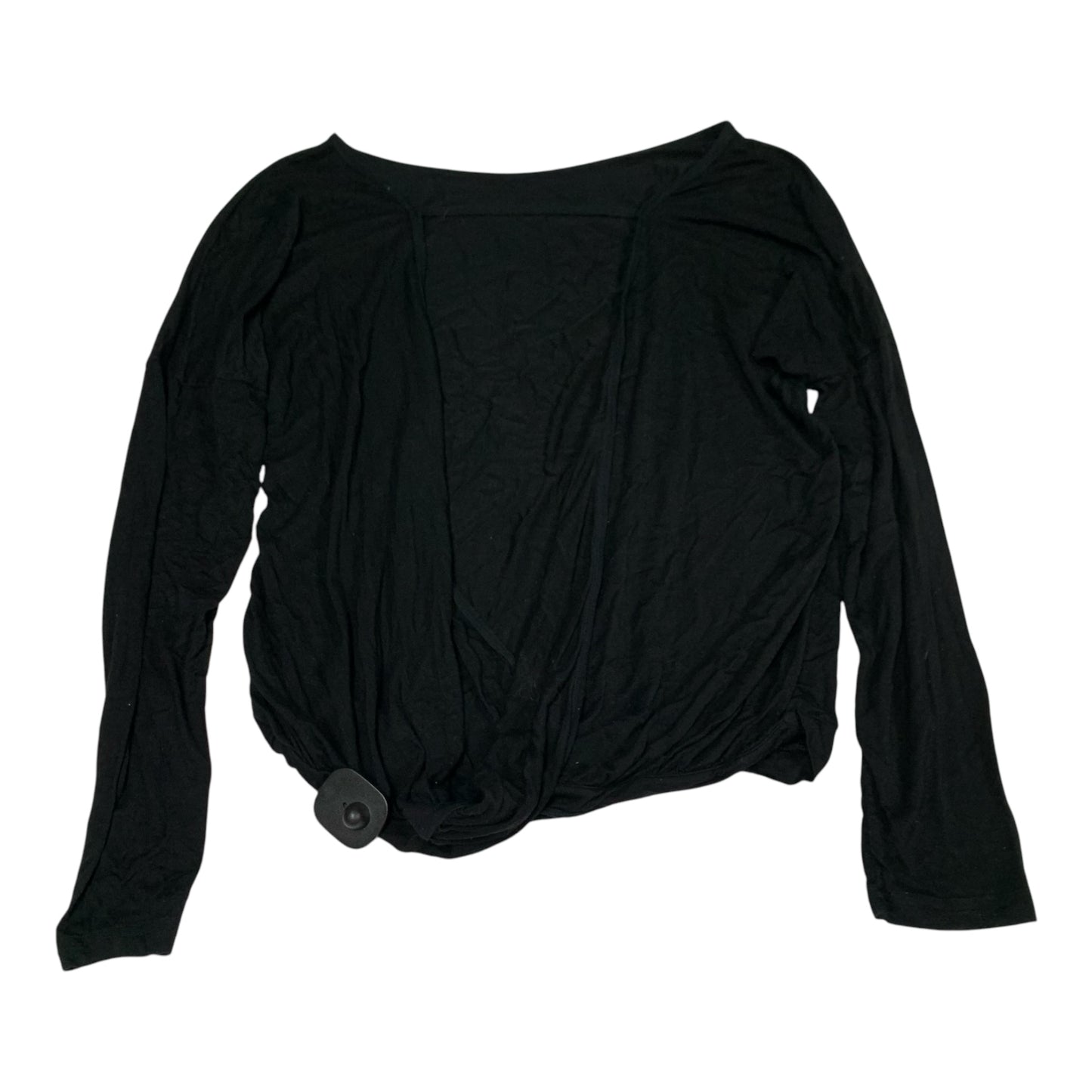 Top Long Sleeve By Ogeenier In Black, Size: L