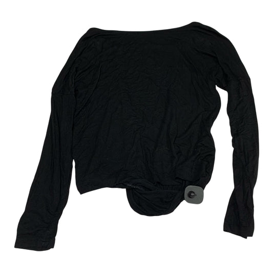 Top Long Sleeve By Ogeenier In Black, Size: L