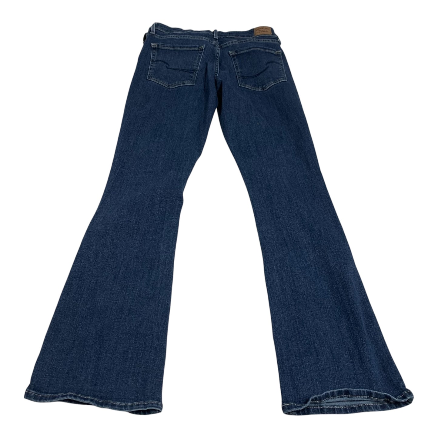 Jeans Boot Cut By Levis Signature In Blue Denim, Size: 4