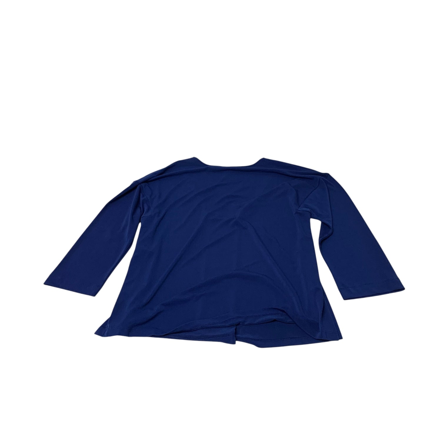 Top Long Sleeve By Banana Republic In Blue, Size: S