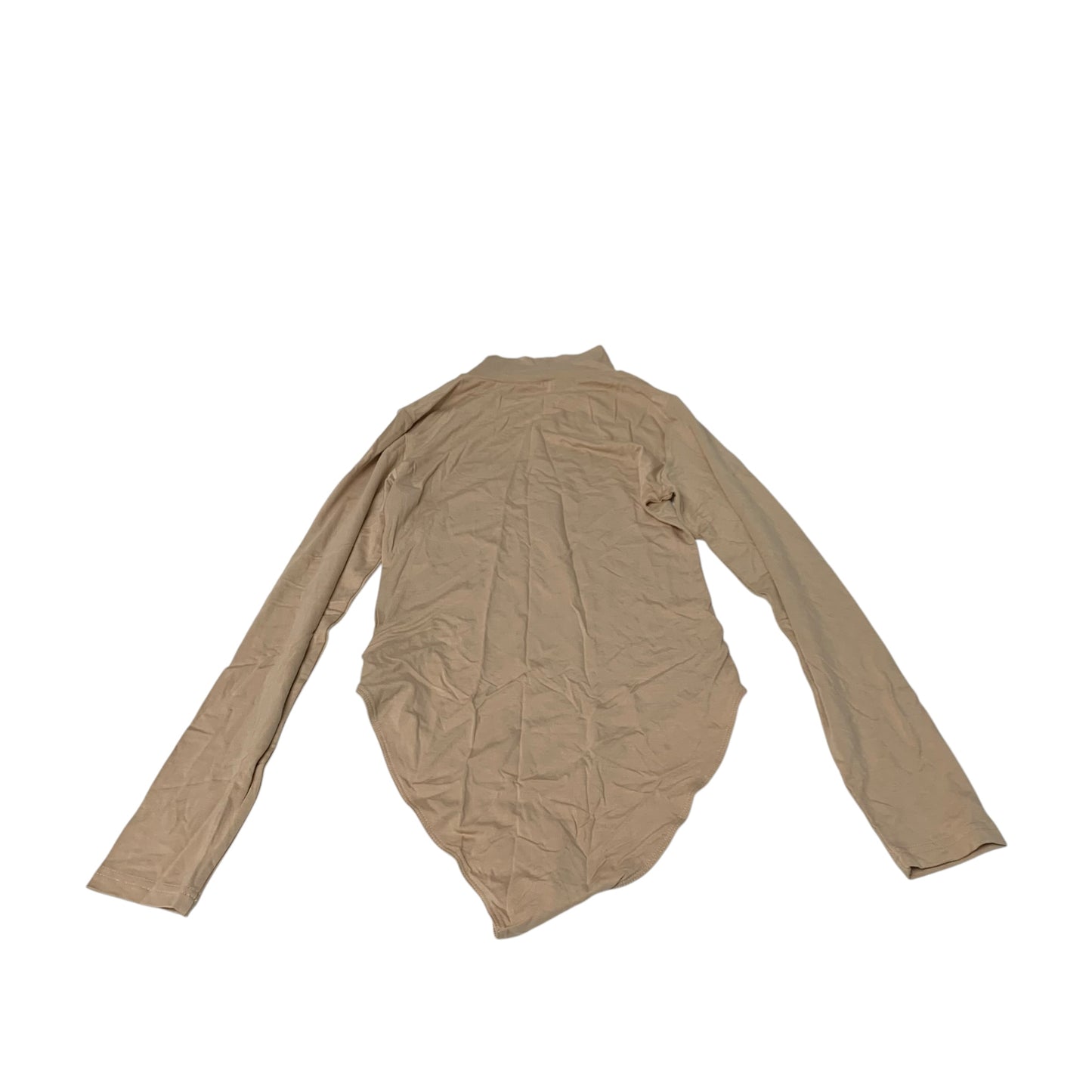 Bodysuit By Clothes Mentor In Beige, Size: S